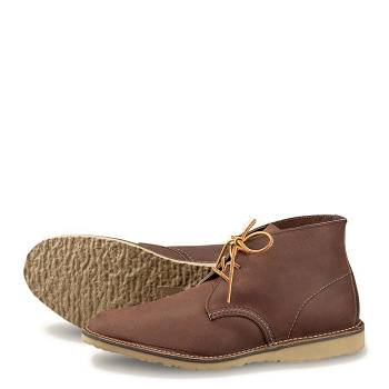 Red Wing Férfi Heritage Weekender Chukka Bakancs Barna